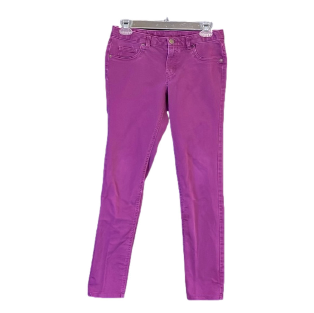 Lands’ End Kids - girls purple jeans - size 14